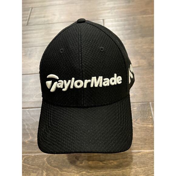 TaylorMade Mens Black Golf M1 PSi A-Flex Stretched Fitted Hat Size L/XL - Picture 2 of 10